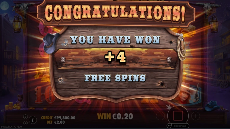 Wild West Gold Slot Bonusová Kola